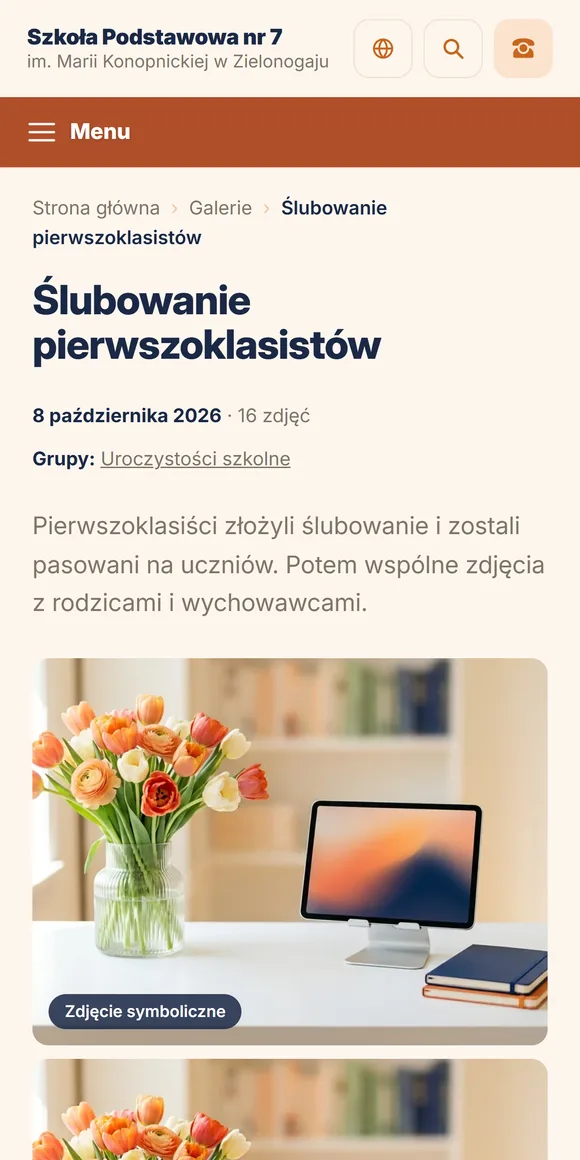 Galeria zdjęć na telefonie